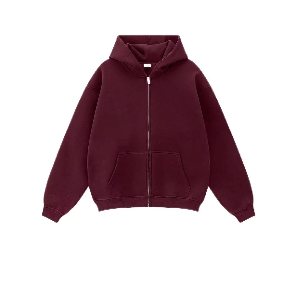 New Arrival Winter Thick 345 Grams Cotton Fleece Lining Hoodies Printing Vintage Washed Men Zip up Hoodie for Man