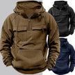 Men's Zip-up Hoodies Sweatshirt With Drawstring And Pocket Design Fashion Casual Sports Sweatshirt SISMO